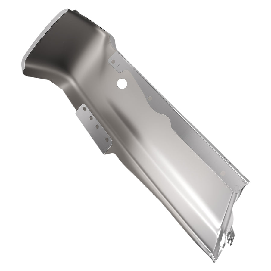 Chrome Bumper End Rear compatible for Ford F-150 2021-2023 Steel Left Right