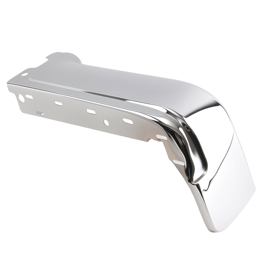Bumper End Kit Chrome compatible for Ford F150 2009-2014 9L3Z17906A Left Right Steel