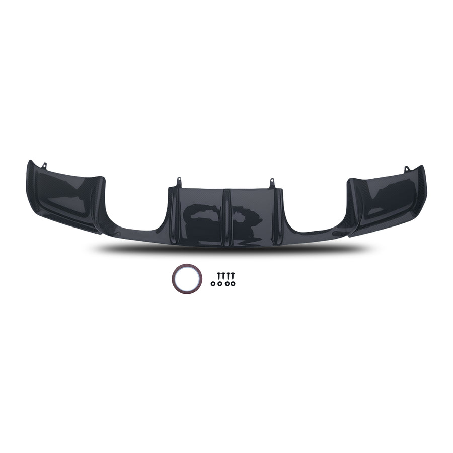Carbon Fibre Rear Diffuser compatible for BMW E92 E93 M3 2-Door 2008-2013
