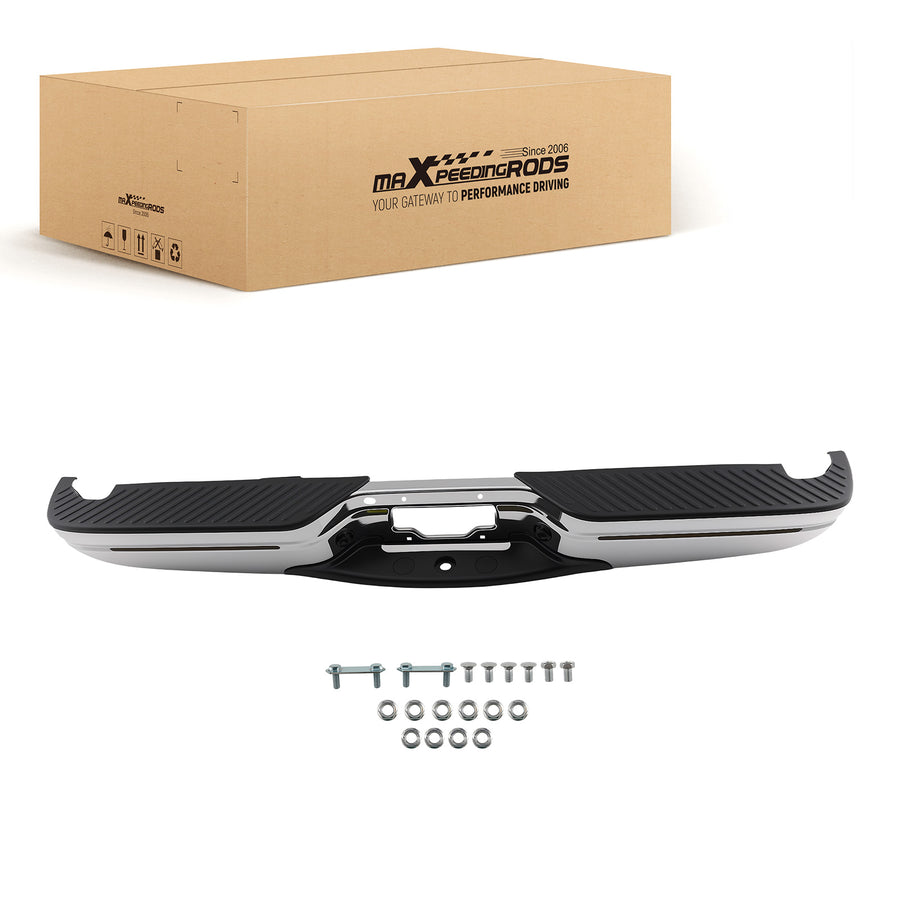Rear Bumper Assembly compatible for Ford F-150 1997-2003 YL3Z17D826AA Reinforced
