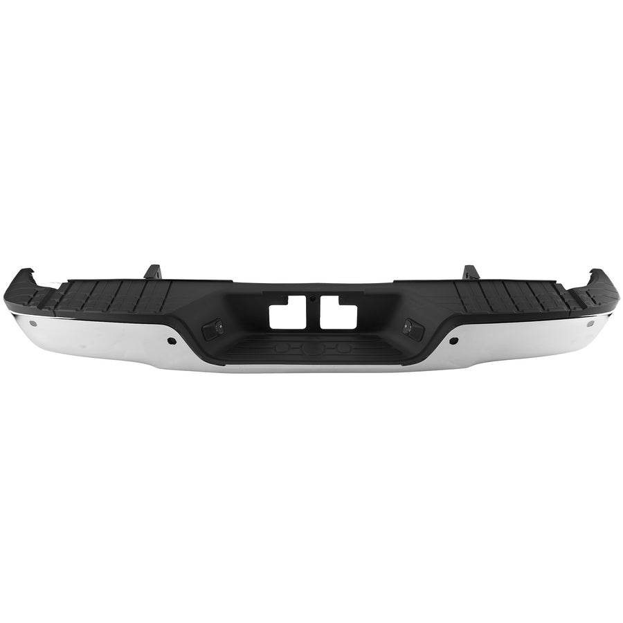 Rear Bumper compatible for Toyota Tundra 2007-2014 520230C120 Steel Chrome TO1103116