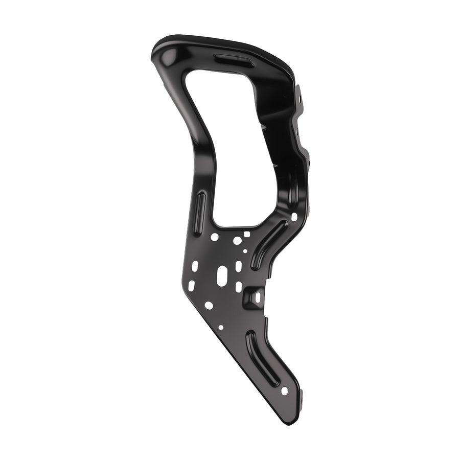 Black Rear Bumper Bracket compatible for Chevrolet Silverado 1500 SSV 2019-2021 Steel