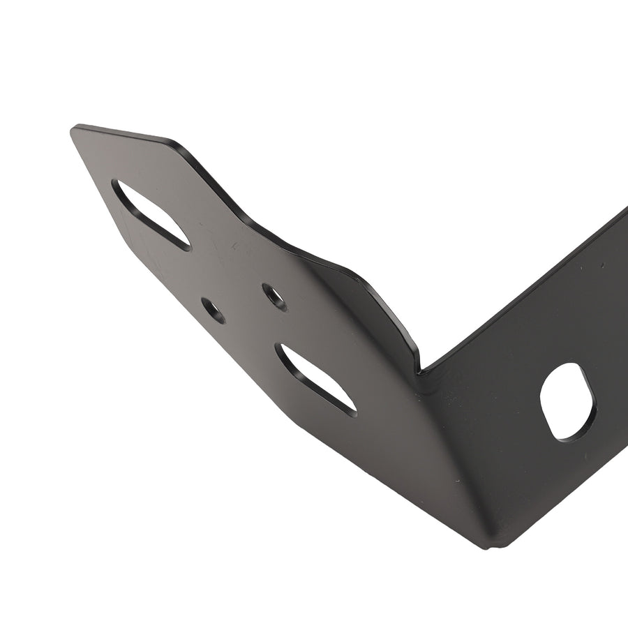 Black Steel Bumper Bracket compatible for Ford F-250 F-350 2017-2022 FO1166204