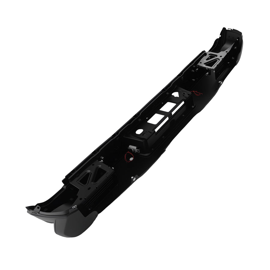 Black Rear Bumper compatible for GMC Sierra 2500 3500 HD 2015-2019 190-02128J 84078290