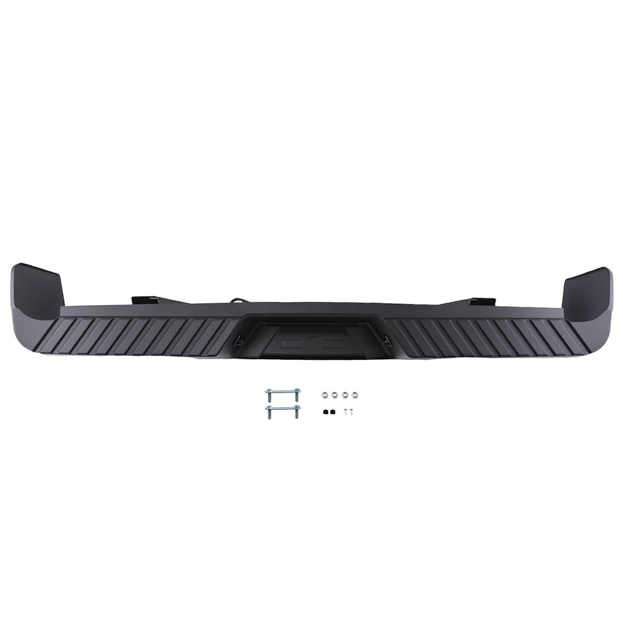 Black Rear Bumper Assembly compatible for Ford F150 09-14 w/Sensor 586-01097X