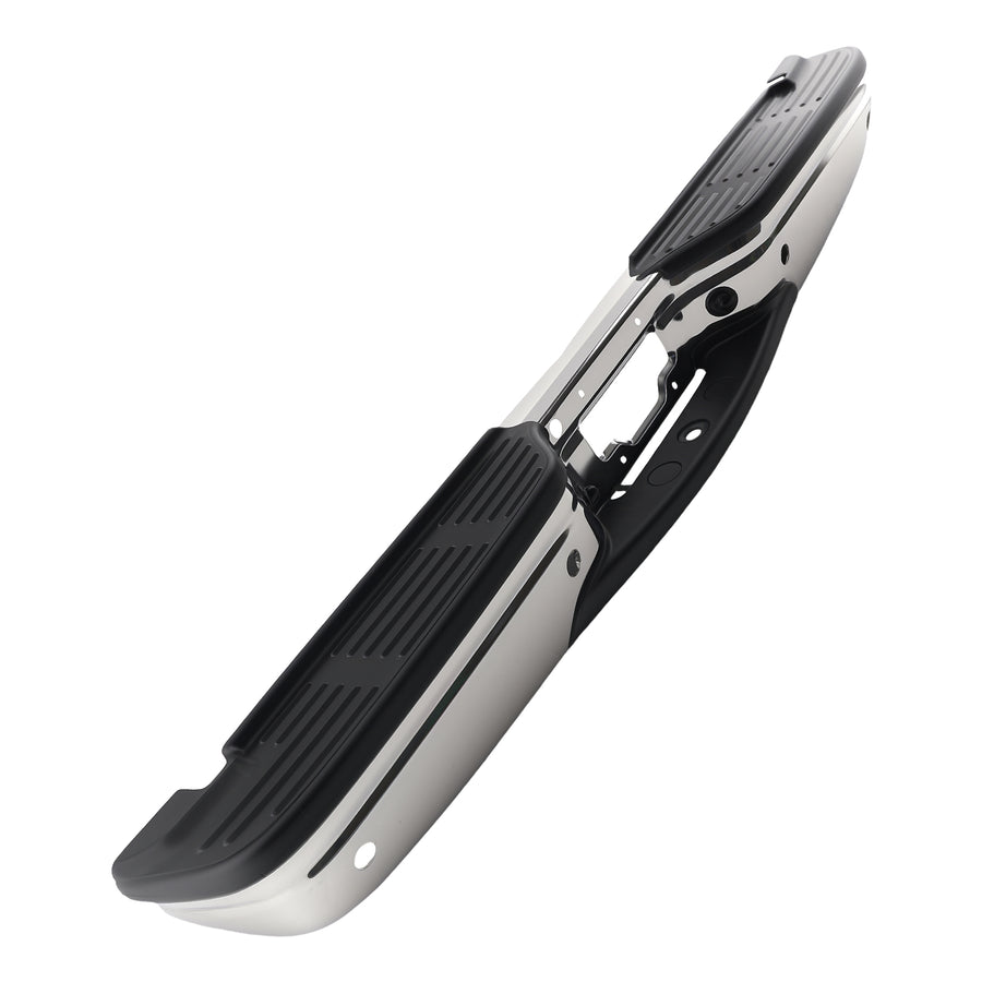 Chrome Rear Bumper Kit compatible for Ford F-250 F-350 Super Duty 1999-2007 F37Z13550AA