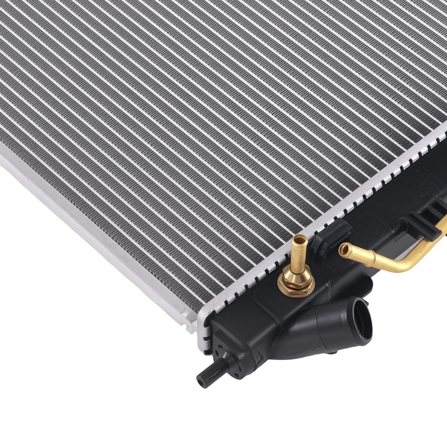 Aluminium Coolant RadiatorAC Condenser compatible for Kia Soul L4 2012-13 253103X101