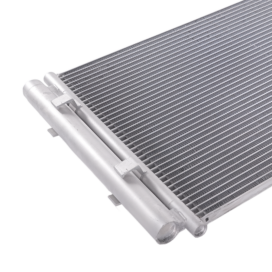 Aluminium Coolant RadiatorAC Condenser compatible for Kia Soul L4 2012-13 253103X101