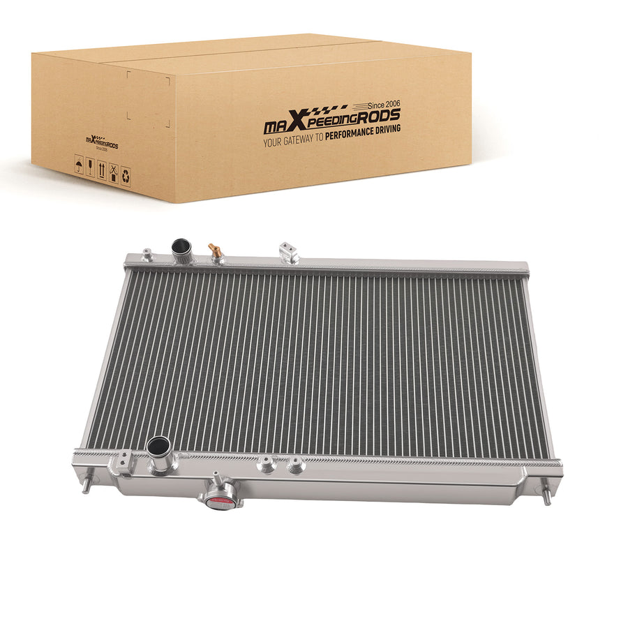 2Row Aluminium Radiator Assembly compatible for Acura Integra 1994-2001 Manual Trans