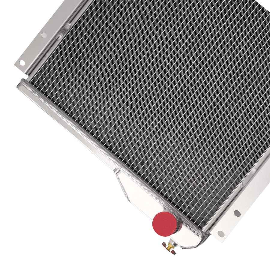 Radiator 3 Row Aluminium Down Flow compatible for Toyota Landcruiser FJ40 4.2L V6 1958-1984