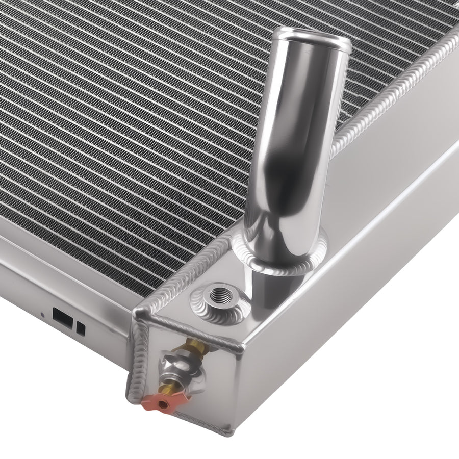 4 Row Aluminium Engine Radiator compatible for Chevrolet Corvette 1973-1976 MC478 AT