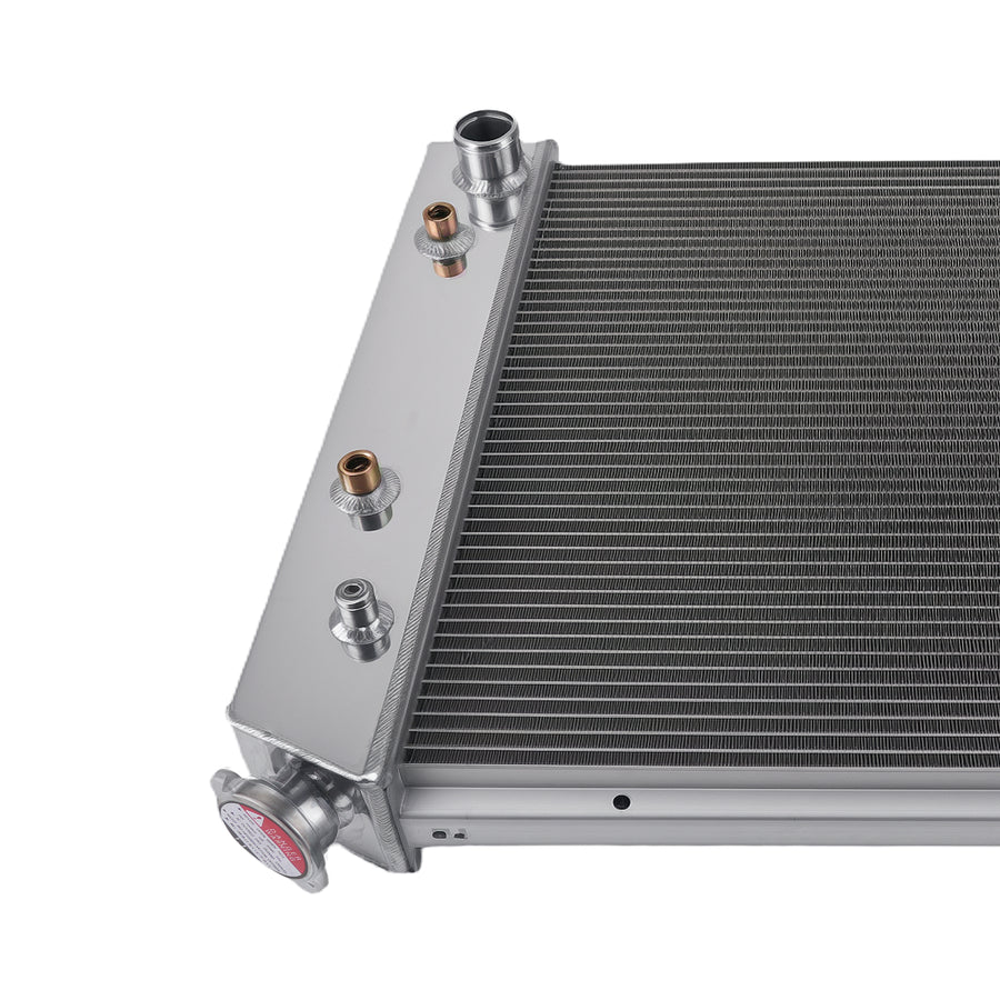3 Row Radiator compatible for Chevrolet Blazer C/K compatible for Suburban Jimmy 1973-1991 CU716 Aluminium