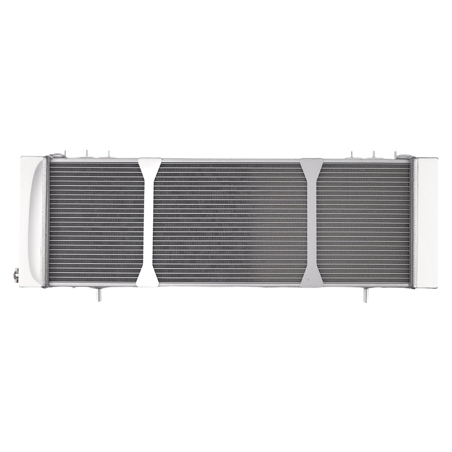 3 Row Aluminium Coolant Radiator Shroud Fan compatible for Jeep Cherokee XJ 1991-2001 DPI78