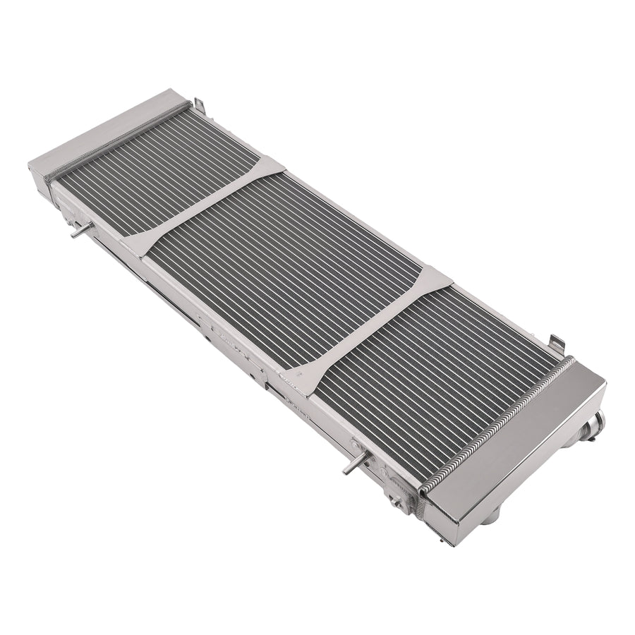 3 Row Aluminium Coolant Radiator Shroud Fan compatible for Jeep Cherokee XJ 1991-2001 DPI78