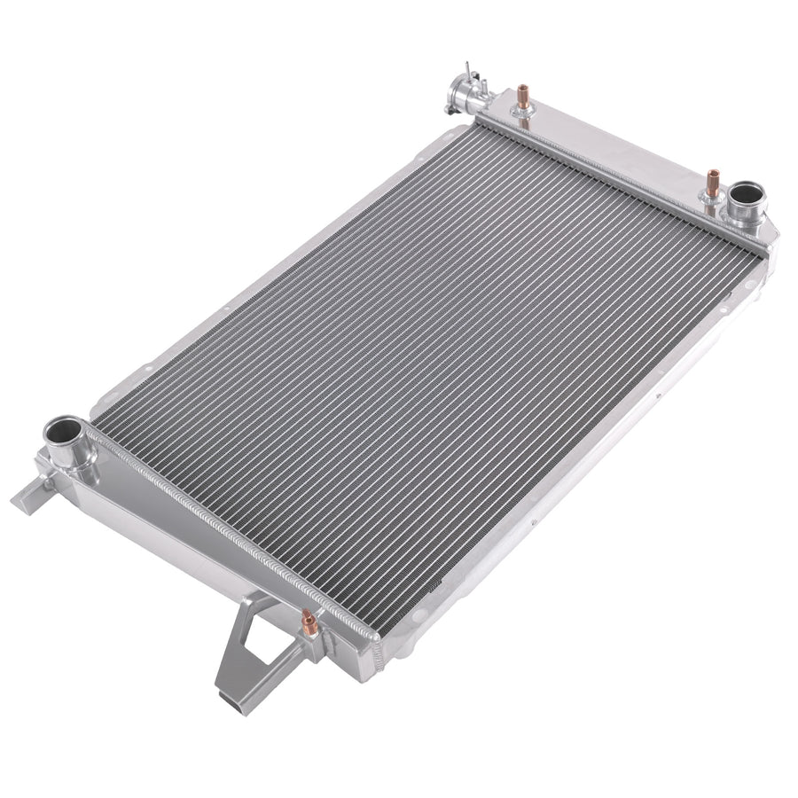 2 Row Aluminium Coolant Radiator compatible for Ford F-150/F-250 4.9L 1985-1997 DPI1452