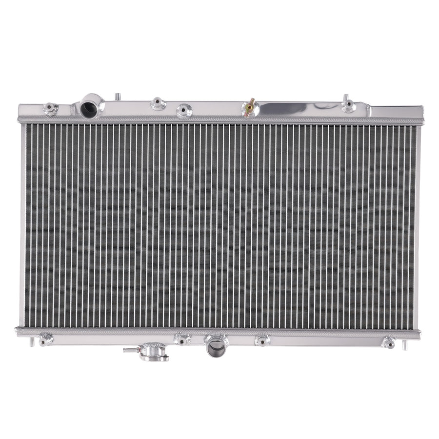 2 Row Aluminium Cooling Radiator compatible for Honda Prelude 97-01 2.2L Manual RAD1494