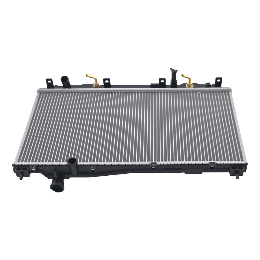 Aluminium Engine RadiatorAC Condenser compatible for Honda Civic 2001-2004 19010PMMA02