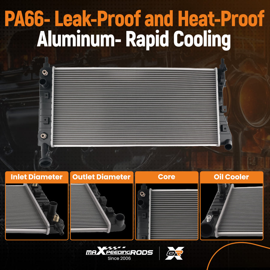 Aluminium Coolant Radiator compatible for Chevy Monte Carlo 3.4L 3.8L 2004-2005 2710