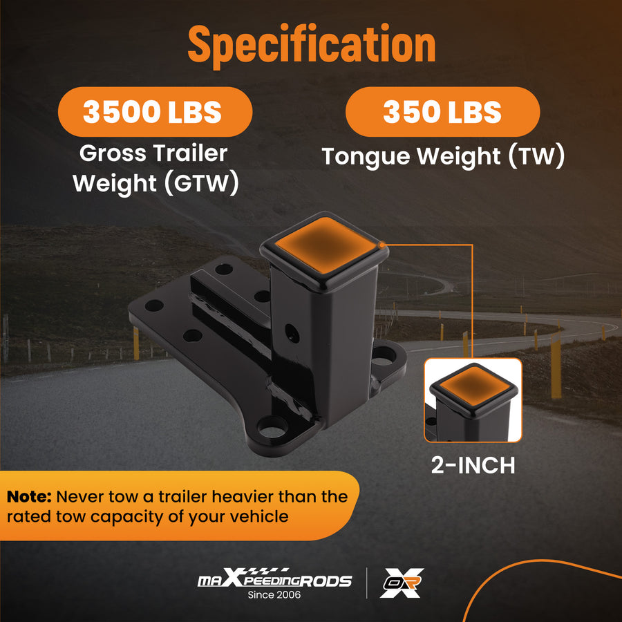 2 Trailer ReceiverFor Benz ML-Class All Models ML320 / ML350 / ML430 Class 3