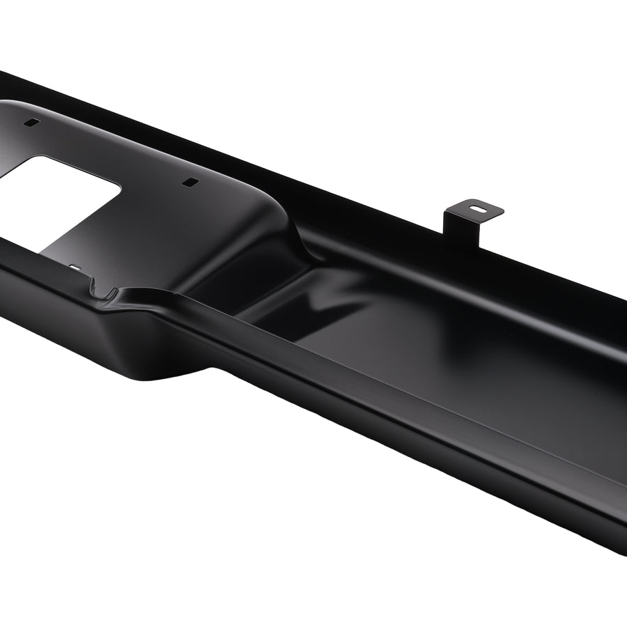 Black Rear Roll Pan compatible for Chevrolet Suburban 1992-1999 Steel Primed Screw-On