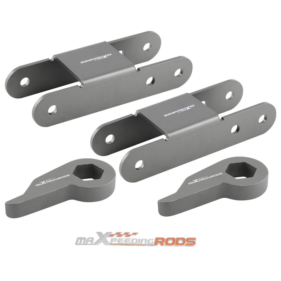 Lift Kit 1-3 Torsion Keys Rear Shackles compatible for Chevy S10 Blazer 1982 -04