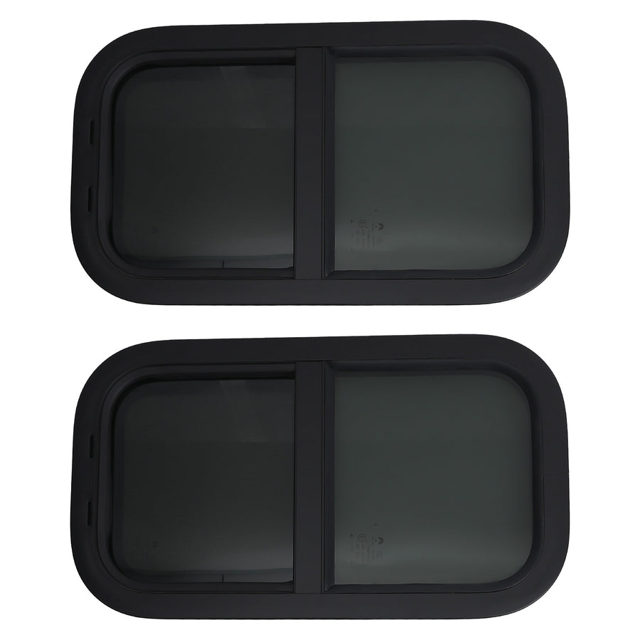 2 Pack 12 W x 22 H Vertical RV Window fit for RV/Camper/Trailer/Cargo