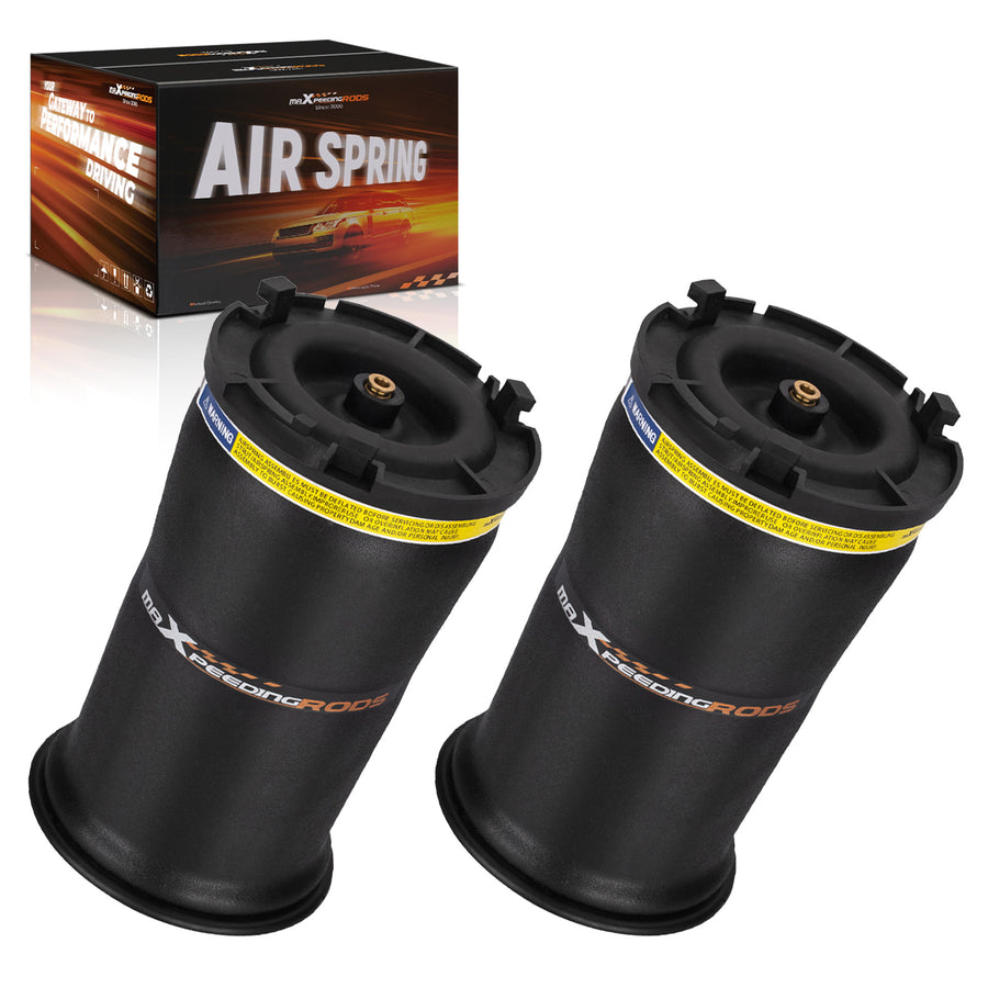 2x Rear Air Spring Bag compatible for Hummer H2 2004-2009 Air Suspension Shock Absorber