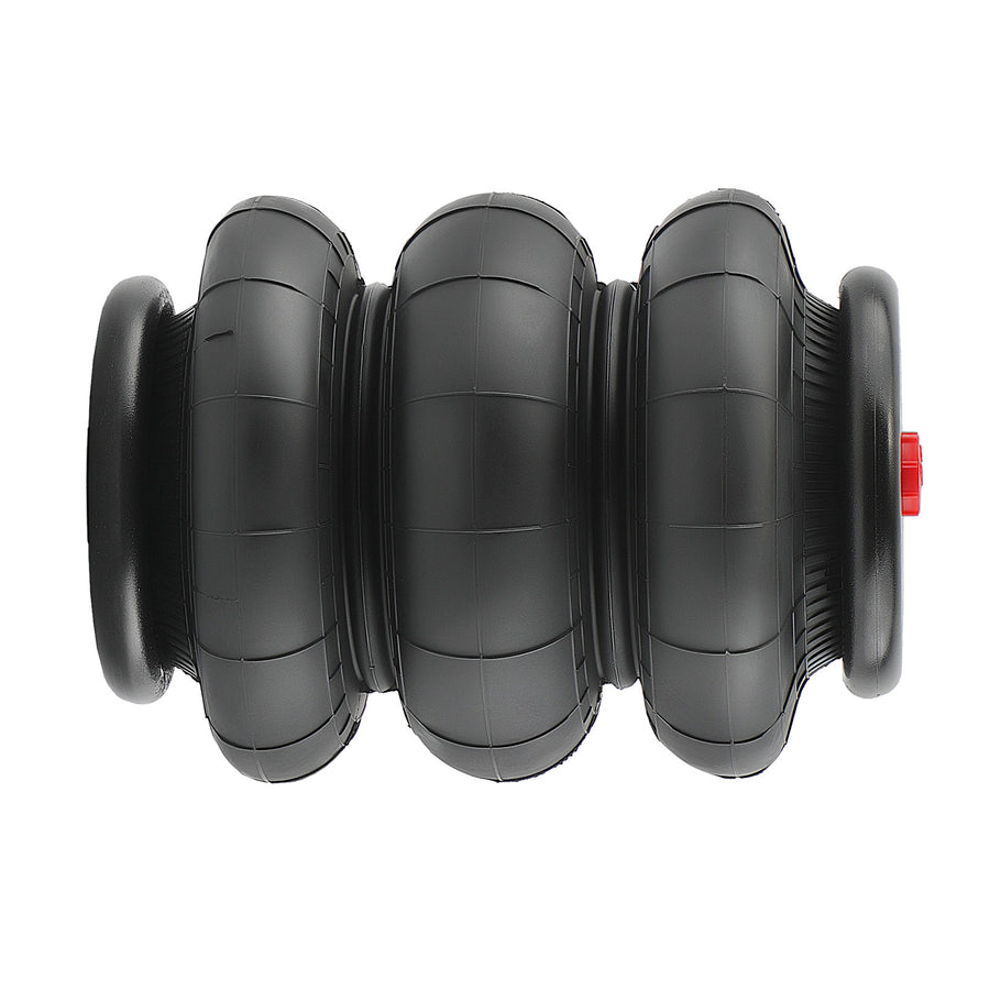 2 Packs Air Ride Triple Bellow Bag 2600lb 1/2npt Single Port Heavy Duty