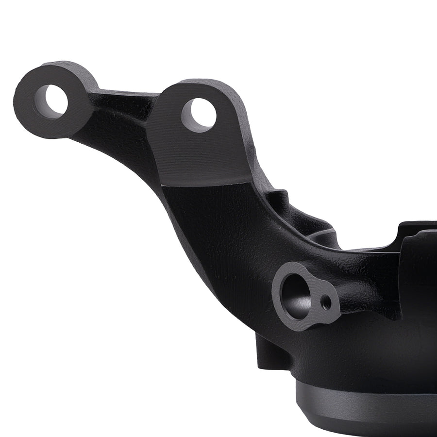 Front Left Right Steering Knuckle compatible for Hyundai Elantra GT 13-14 Steel Black