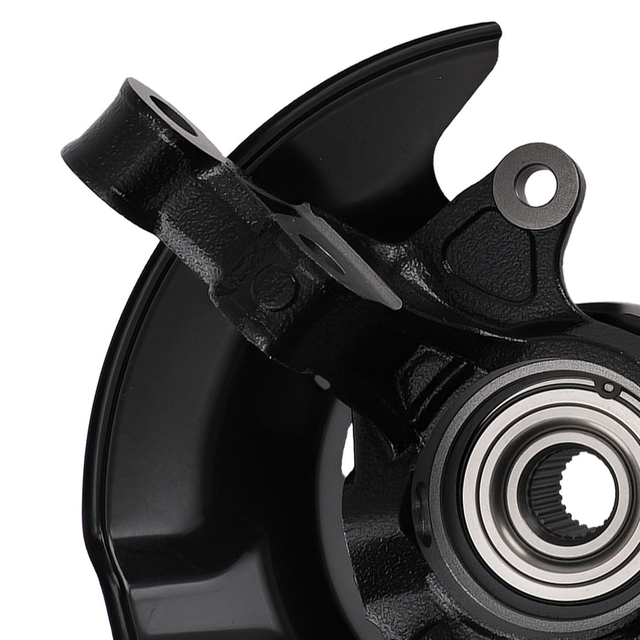 Front Steering Knuckles Wheel Hub Bearings compatible for TOYOTA COROLLA 2009-2013 698-381