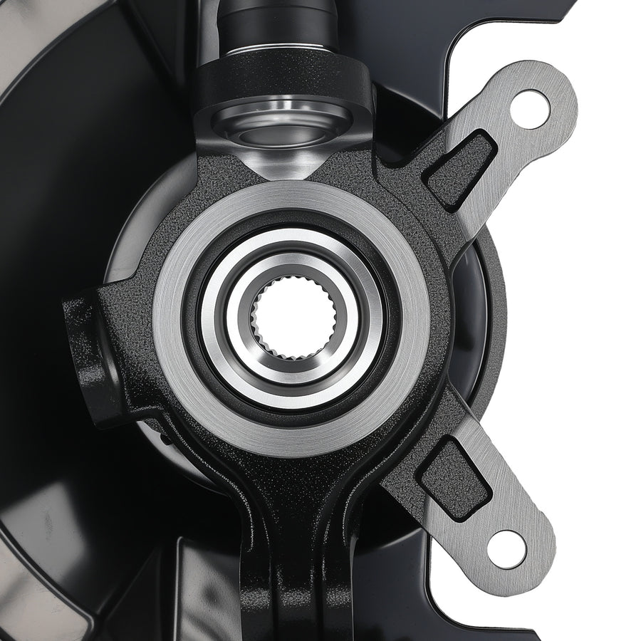 Driver Side Steering Knuckle Hub Set compatible for Honda Civic 01-02 51215S5AJ10