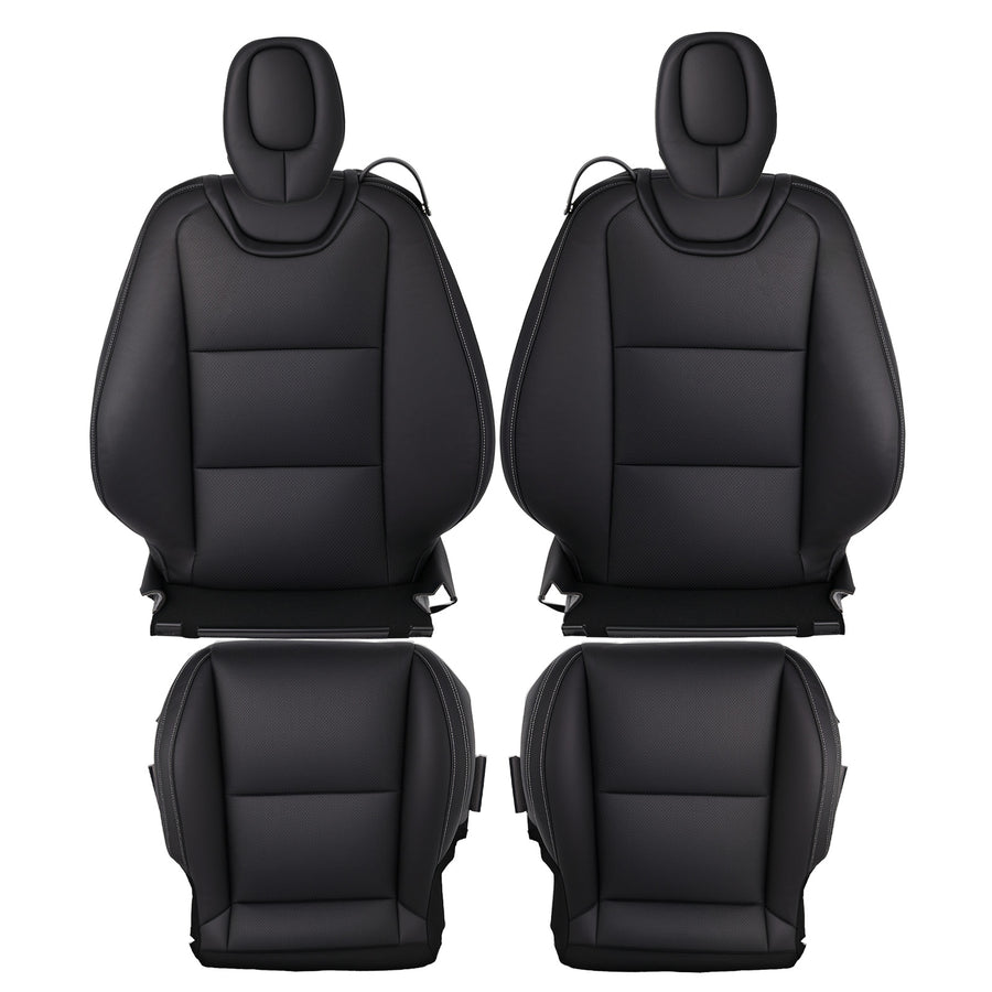 Black Bottom Top compatible for Seat Cover compatible for Chevy Camaro Convertible 2010-2015