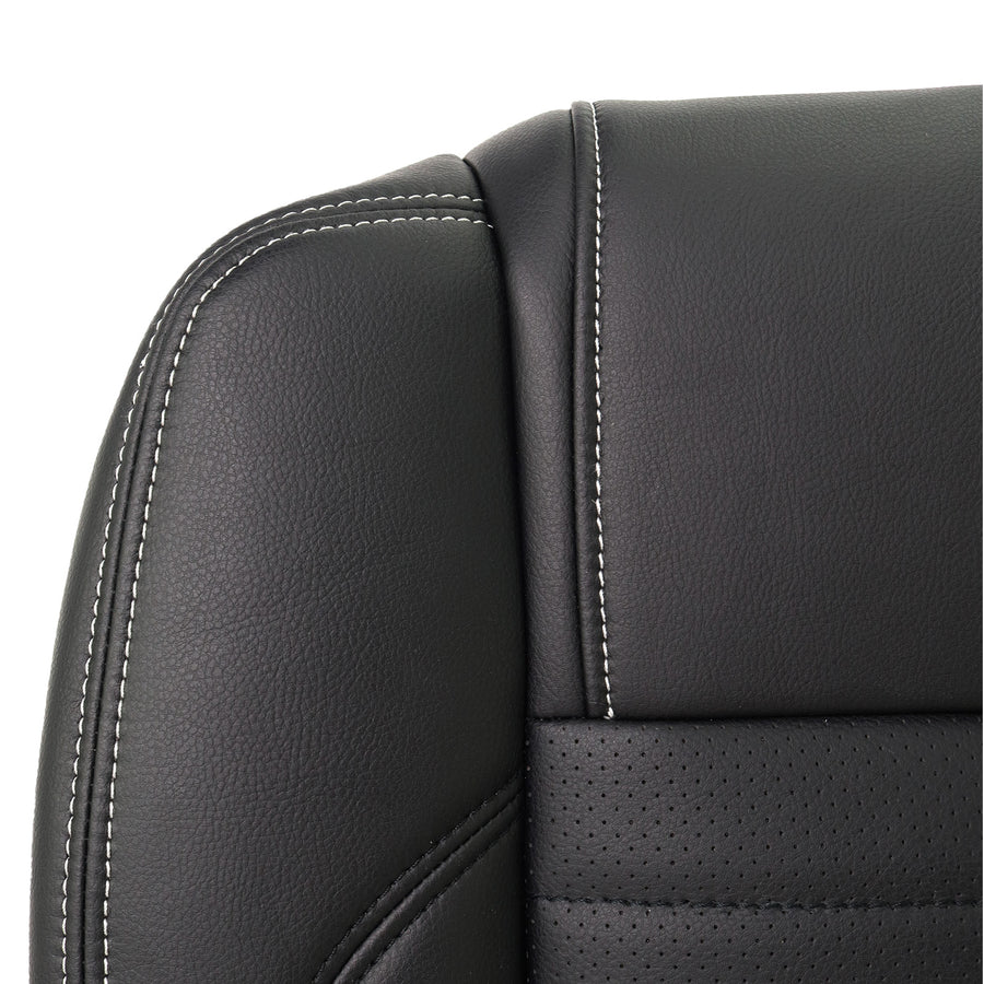 Black Driver compatible for Seat Cover compatible for Ford Mustang GT Premium Coupe 2010-2014