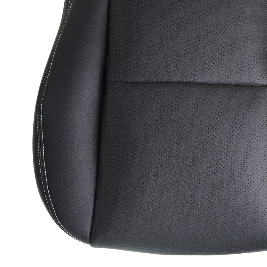 Black Driver Side Bottom compatible for Seat Cover compatible for Subaru Forester 2.0XT 2014-2016