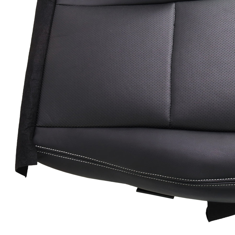 Black Driver Side Bottom compatible for Seat Cover compatible for Subaru Forester 2.0XT 2014-2016