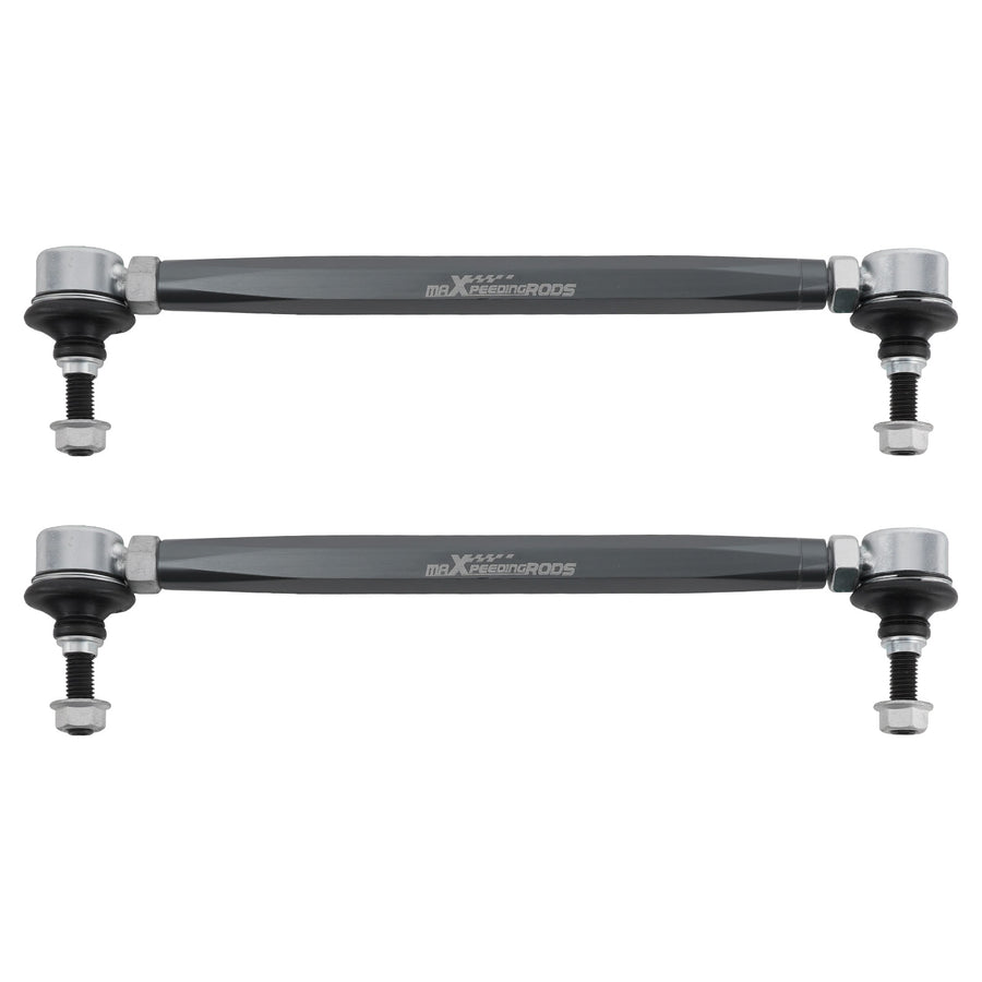 Pair Adjustable Front Sway Bar End Link 280-330mm compatible for Honda Civic 2016 2017-2019