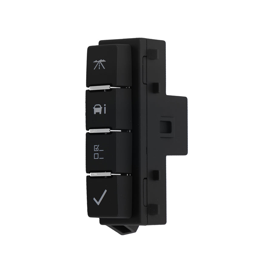 Driver Information Centre Switch compatible for Silverado Sierra Van 2007-20 15947841 Black