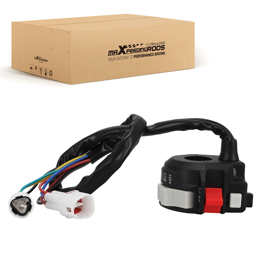 Left Handlebar Start Stop Switch compatible for Yamaha BEAR TRACKER 2002-04 4KB-83973-00-00