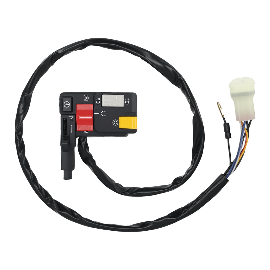 Handlebar Start Stop Light Choke Switch compatible for Honda Foreman 400 TRX400FW 1995-2003