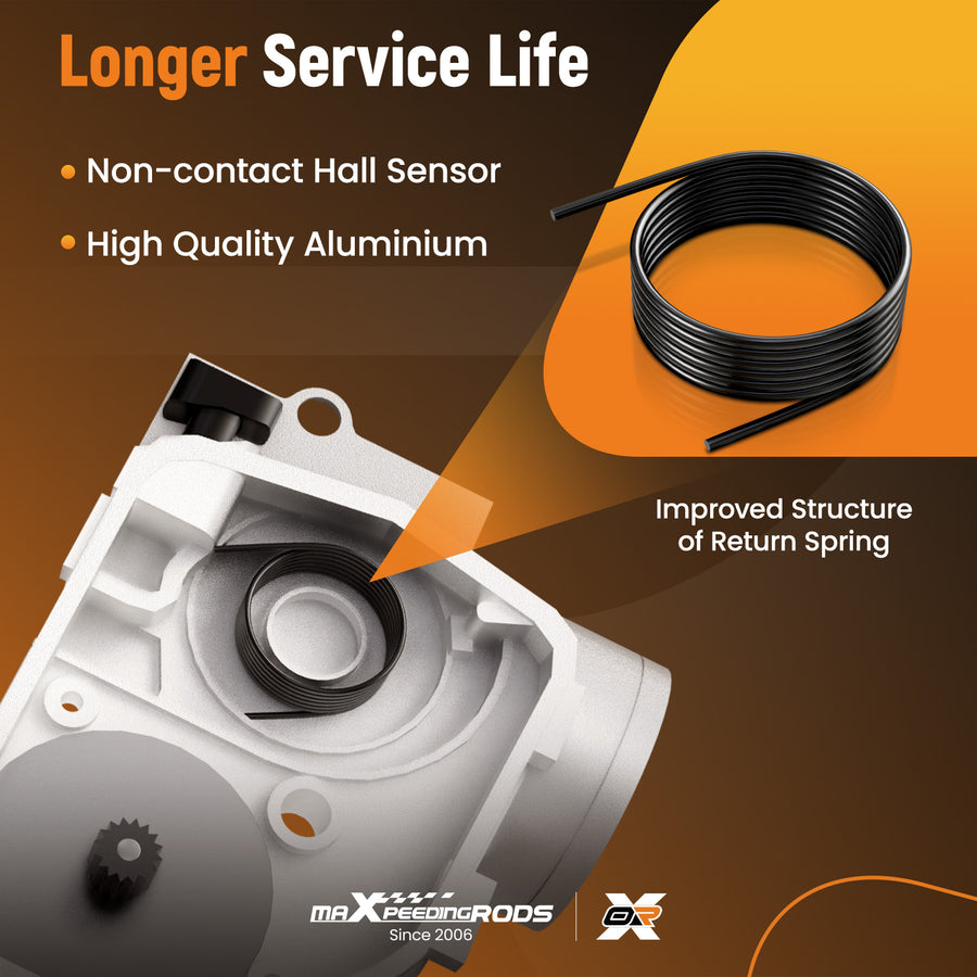 Throttle Body for General compatible for Ranger 1000 16-2024 RZR 570 compatible for Sportsman 450 570 1204455