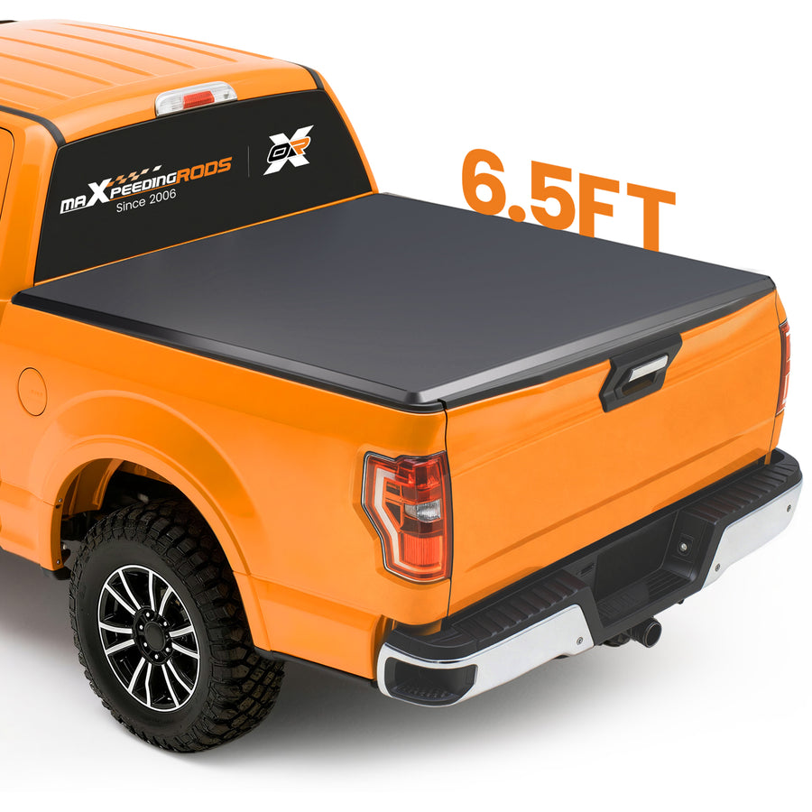 6.5ft Truck Bed Cover Compatible for Chevrolet Silverado Compatible for GMC Sierra 1500 2500 1999-2006