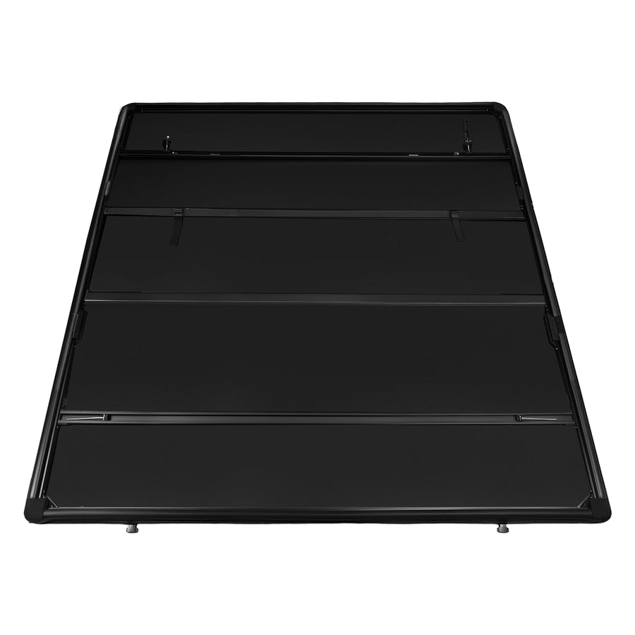 3-Fold Tonneau Cover compatible for Nissan Titan 2017-2024 5.5ft Bed Aluminium Frame
