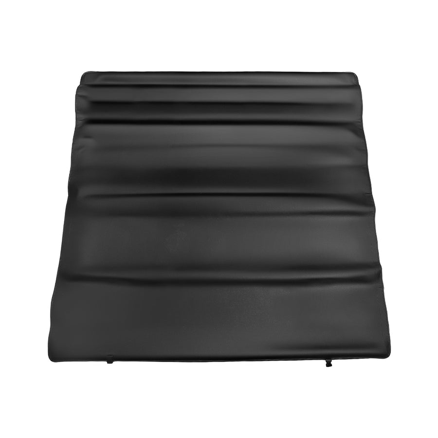 6ft Bed Tonneau Cover compatible for Toyota Tacoma 2016-2023 Roll-Up Vinyl Aluminium Black