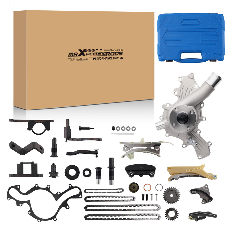 Timing Chain Kit compatible for Ford Explorer/Compatible for Ranger 4.0L V6 1997-2011 W/ Water Pump