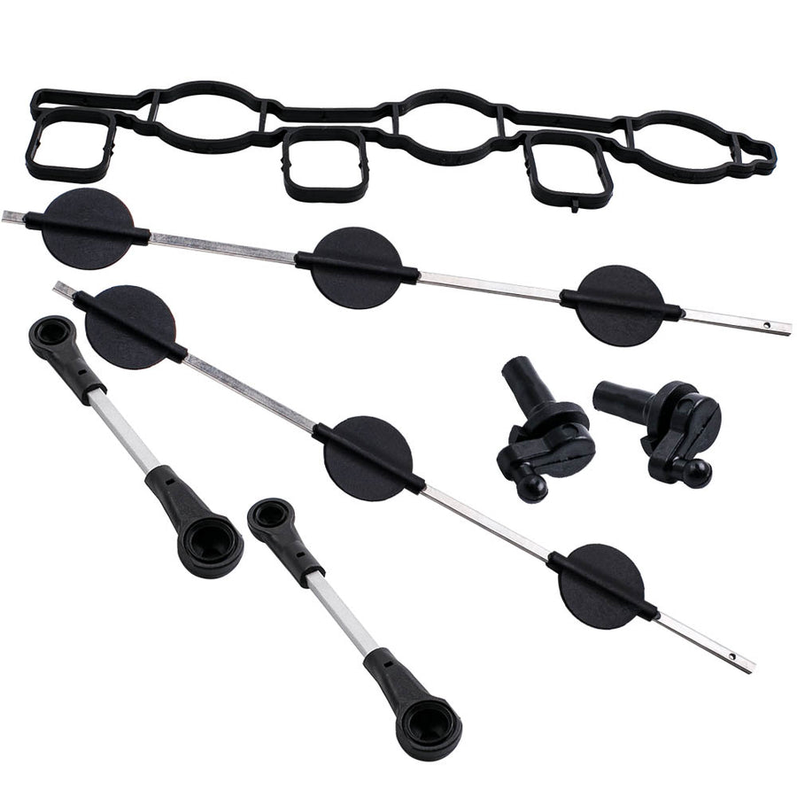 Intake Manifold Swirl Flap Kit compatible for Audi A4/6/8 Q7 compatible for VW TOUAREG Phaeton 2.7 3.0 TDI