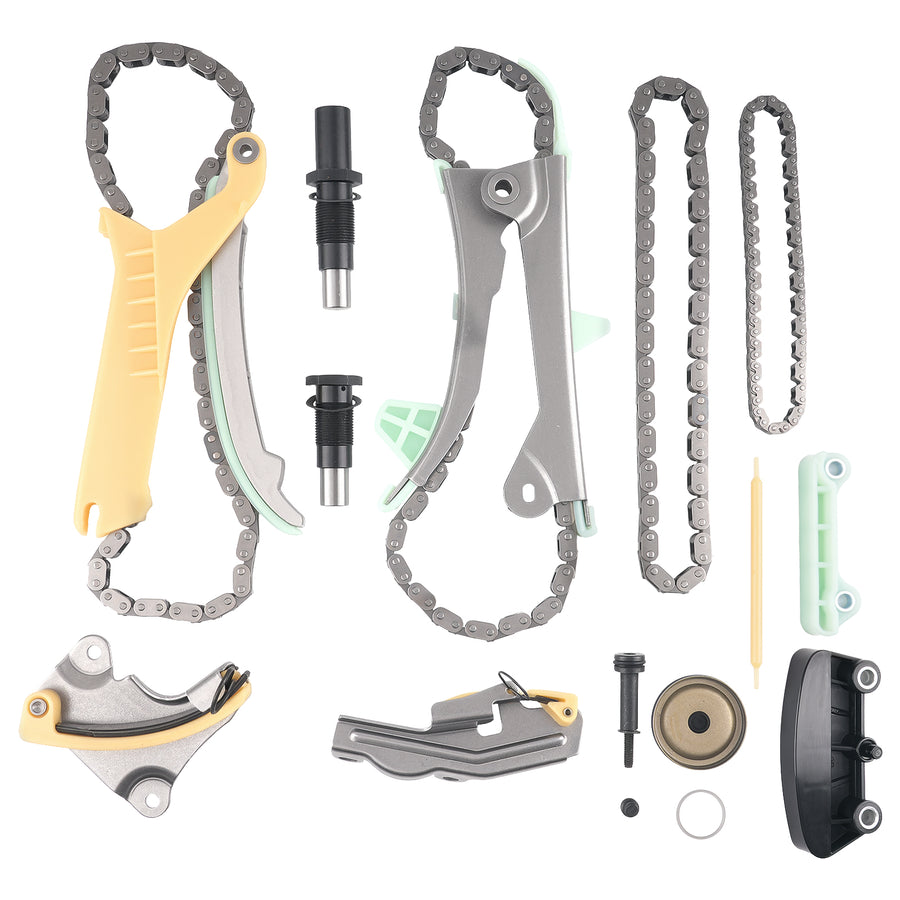 Engine Timing Chain Kitfor compatible for Ford Explorer Mountaineer 4.0L 98-10w/ Tensioner