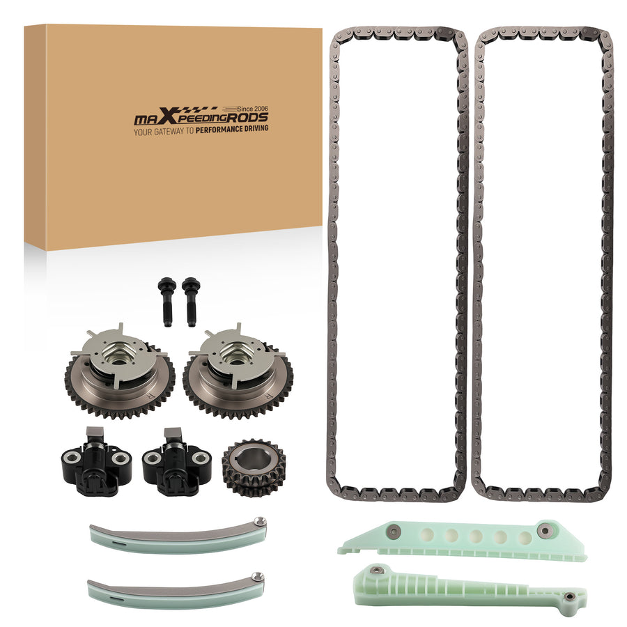 Timing Chain Kit w/ VVT Sprocket compatible for Ford Explorer Sport Trac 4.6L 2007-2010