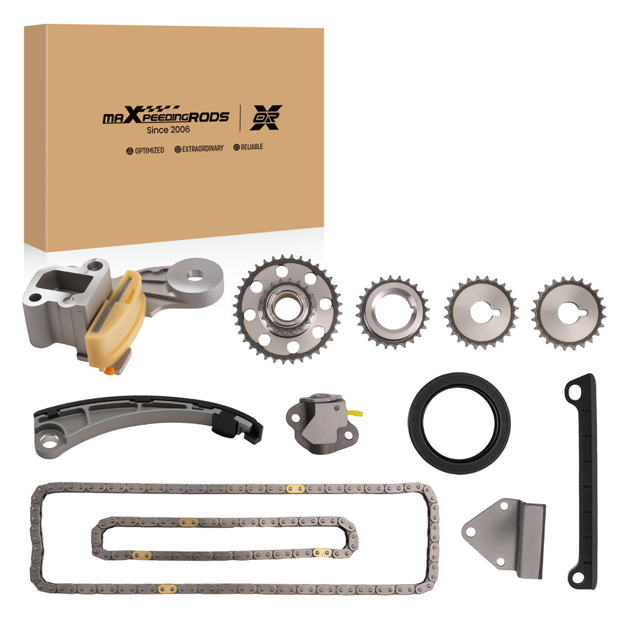 Complete Timing Chain Kit compatible for Chevrolet Tracker 2.0L L4 1999-2004 1283177E00