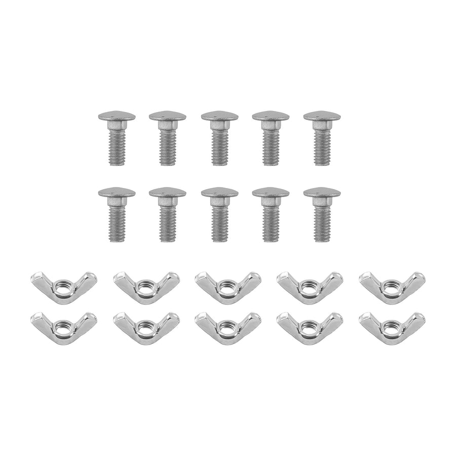 6-Lug Wheel Alignment Pattern Tool Steel 6x114 6x120 6x127 Wing Nut System