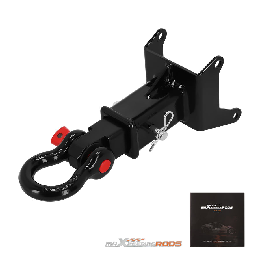 Rear 2 Shackle Hitch+Receiver Hitch compatible for Can-Am Outlander/Compatible for Renegade 1000 850 570